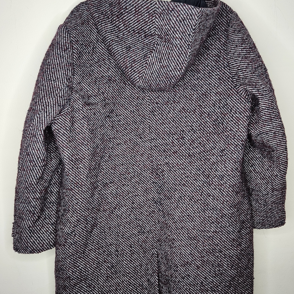 Penningtons Black and White Pea Coat - Picture 3 of 3